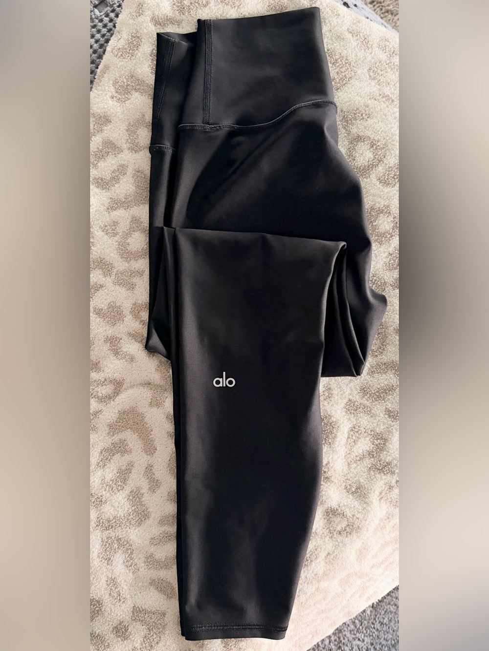 ALO Yoga Kids Black Performance Leggings